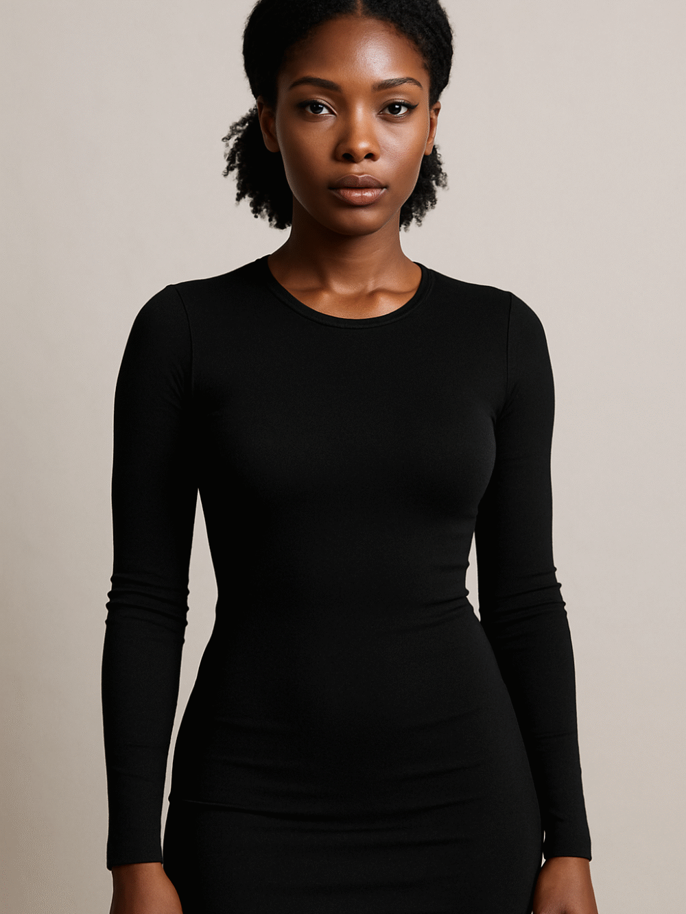 BODYCON TOP LONG SLEEVE