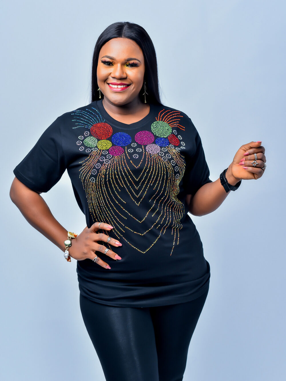BLINGED T-SHIRT (CRB)