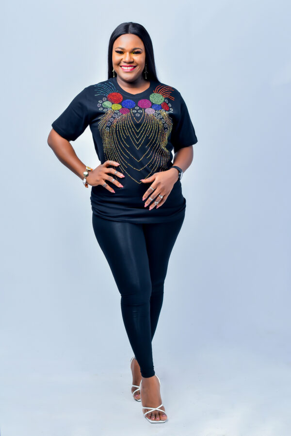 BLINGED T-SHIRT (CRB) - Image 2