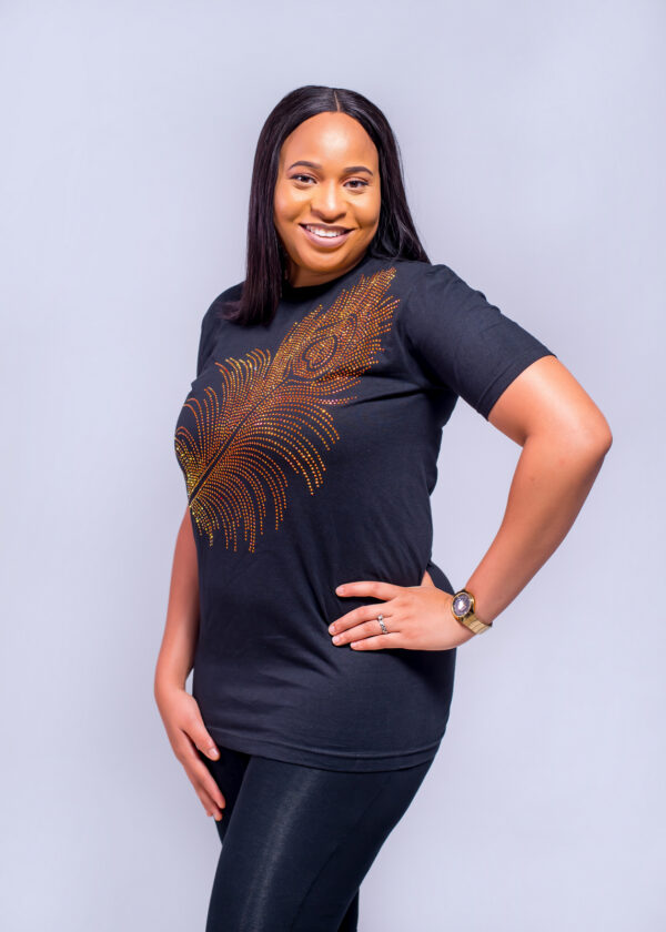 BLINGED T-SHIRT (GF) - Image 2