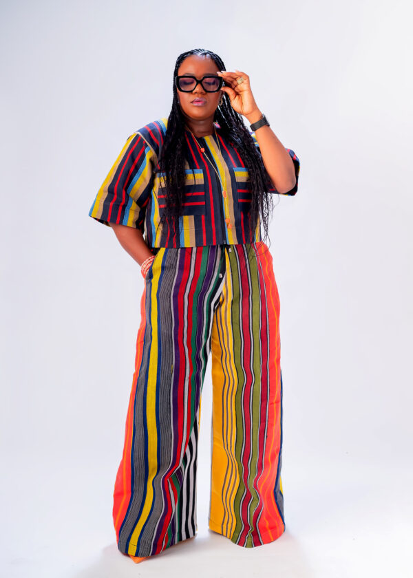 Oriki Asooke Patches Pant (OAPP1) - Image 2