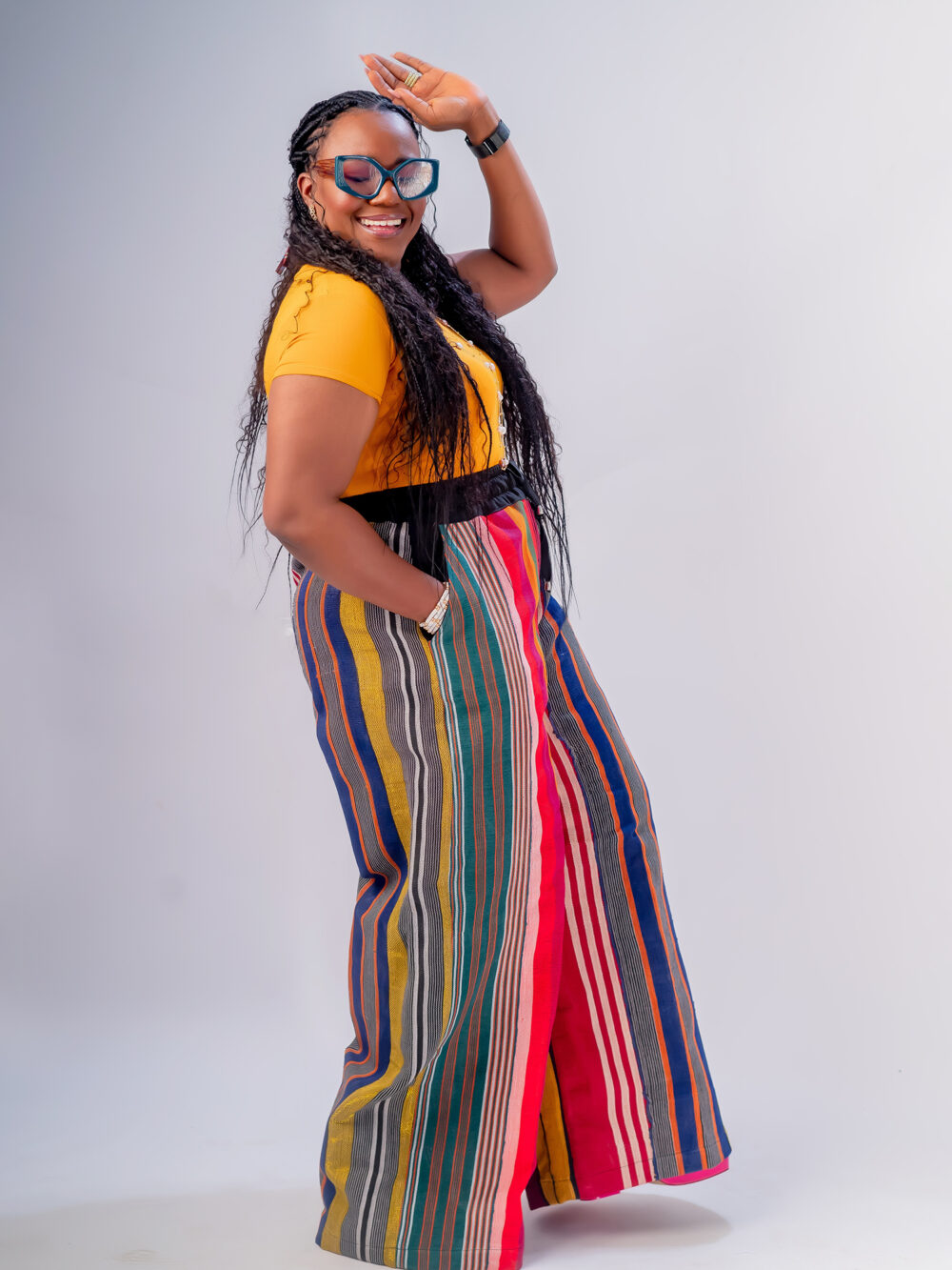 Oriki Asooke Patches Pant (OAPP2)