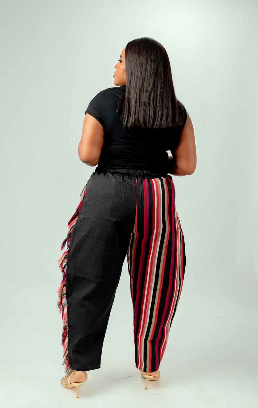 2 -TONE BARREL PANT - Image 4