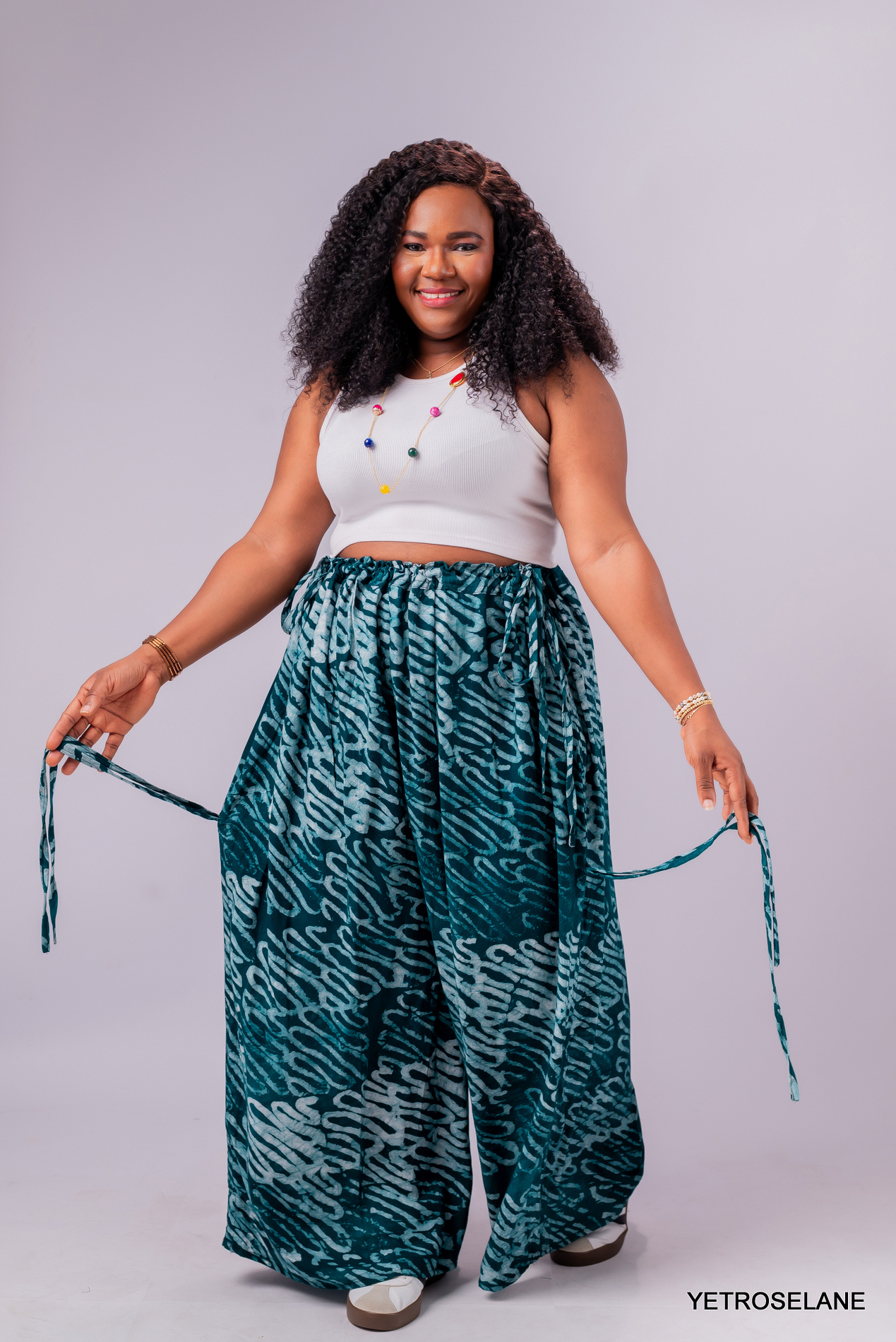 ADIRE RUCHED PANT