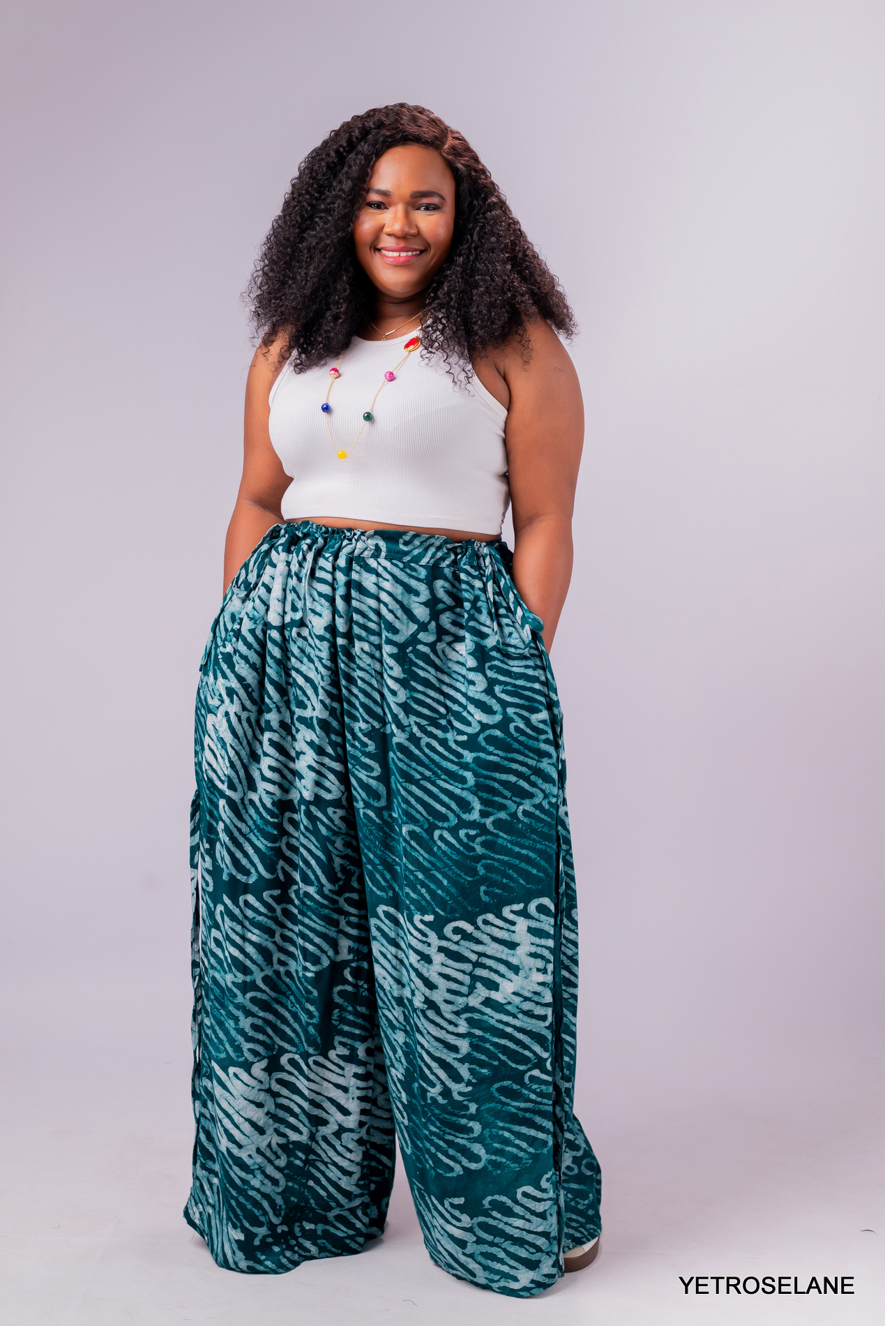 ADIRE RUCHED PANT - Image 3