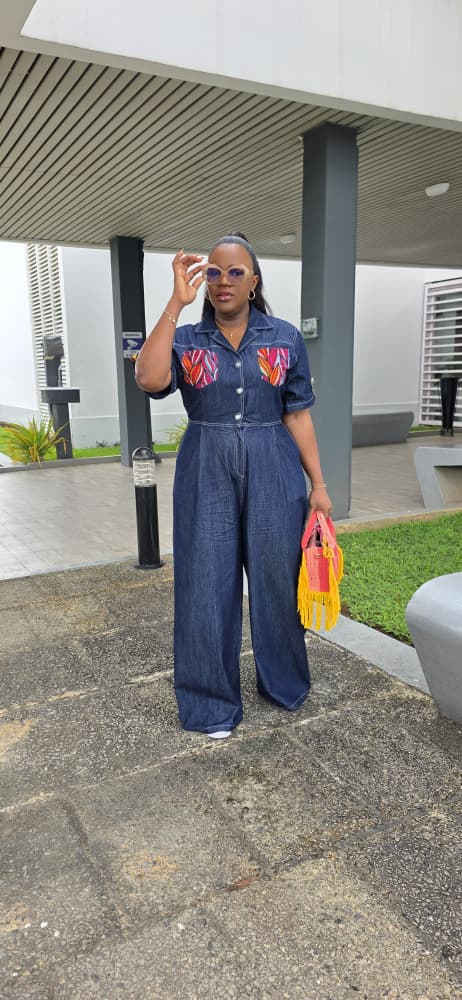 DENIM JUMPSUIT
